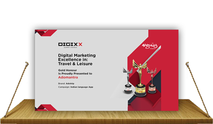 Indian Language App-Adotrip - Digixx 2020